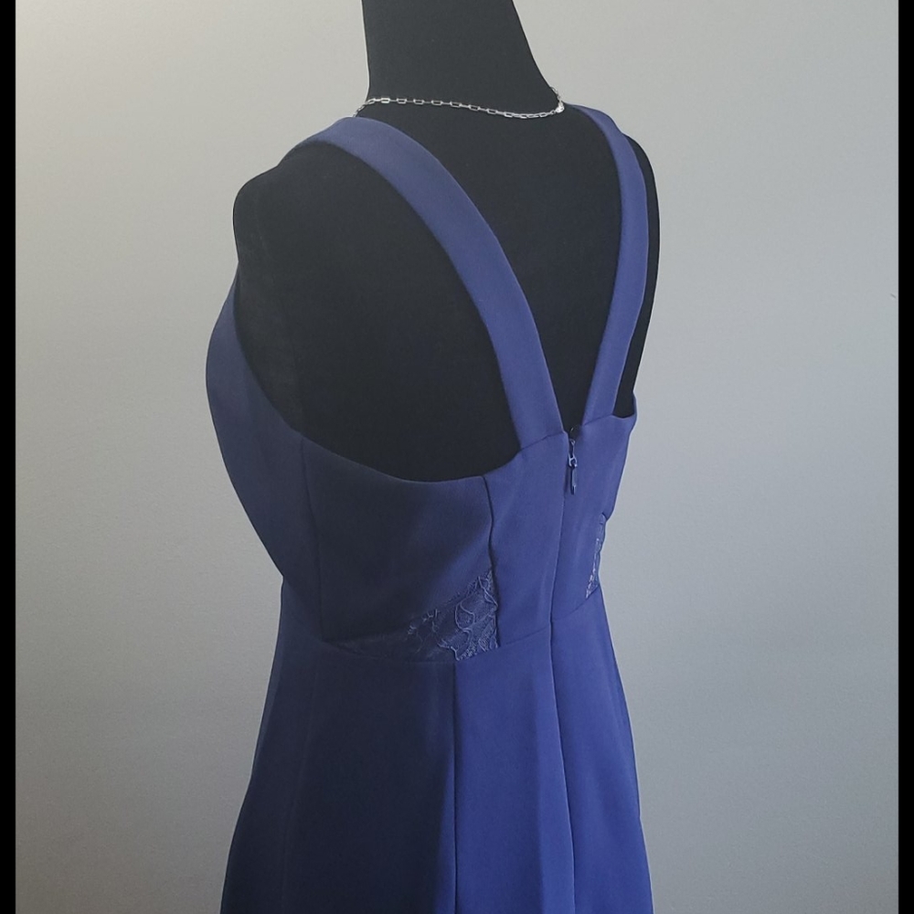 ❌SOLD❌BCBGeneration blue mini sleeveless dress - Picture 5 of 8